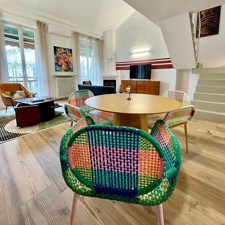 149 Borgo Ticino Suite Attico Di Lusso Con Terrazzo E Parking Privato パヴィーア エクステリア 写真