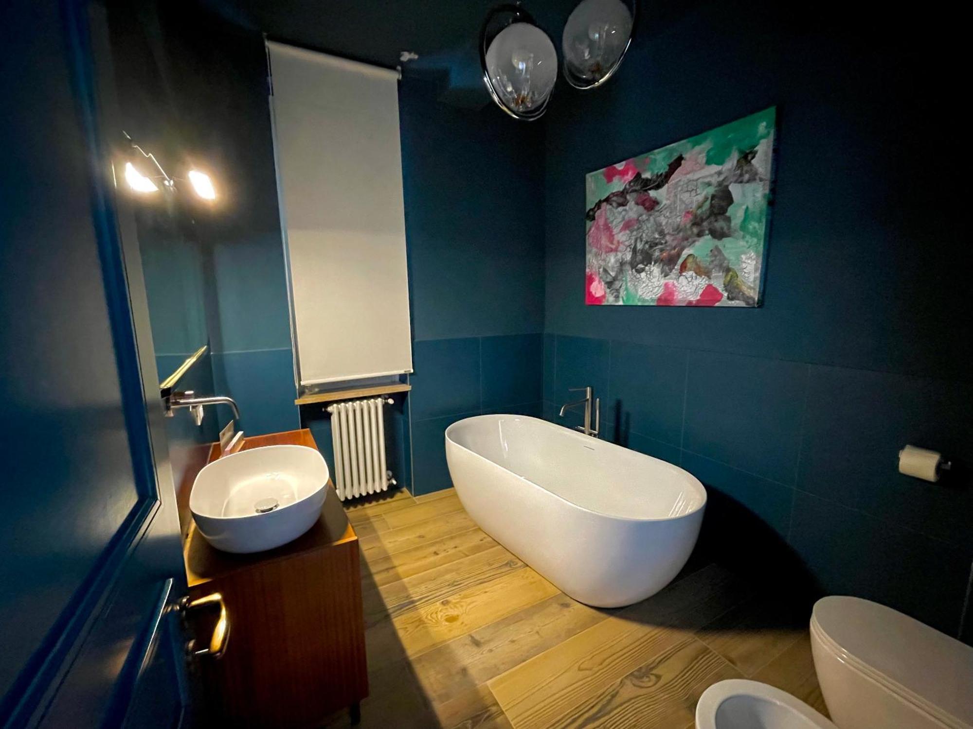 149 Borgo Ticino Suite Attico Di Lusso Con Terrazzo E Parking Privato パヴィーア エクステリア 写真
