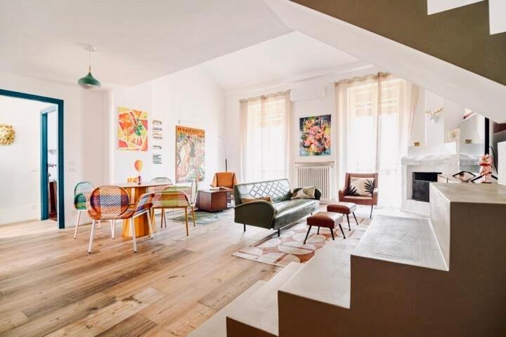 149 Borgo Ticino Suite Attico Di Lusso Con Terrazzo E Parking Privato パヴィーア エクステリア 写真